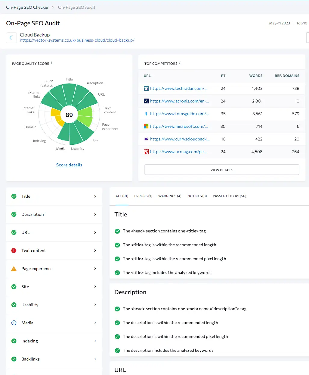 Technical SEO