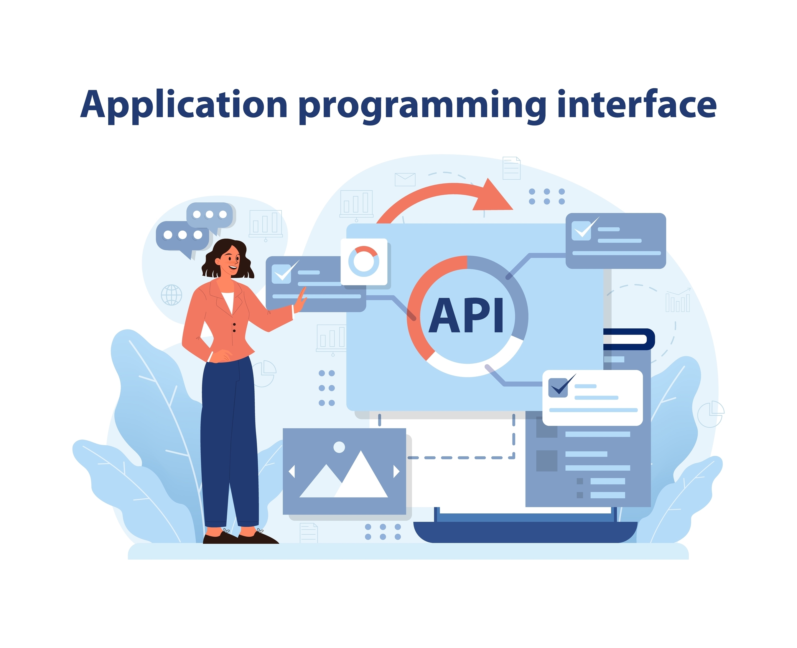 Api,Integration,And,Development.,A,Professional,Demonstrates,The,Use,Of