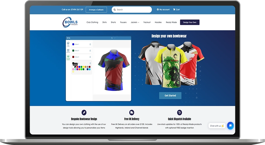 bowlstrader desktop mockup